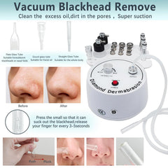 Diamond Microdermabrasion Machine, Powerful Suction Professional Microdermabrasion Machine, Home Use Facial Skin Care Equipment