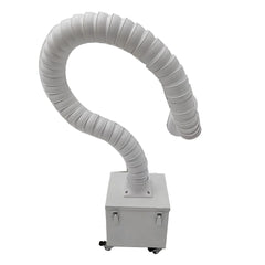 Small Smoke Purifier Mobile Welding Dust Purifier with 4.5Ft Suction Arm Pedal Type for Smoke Purification Treatment 12V