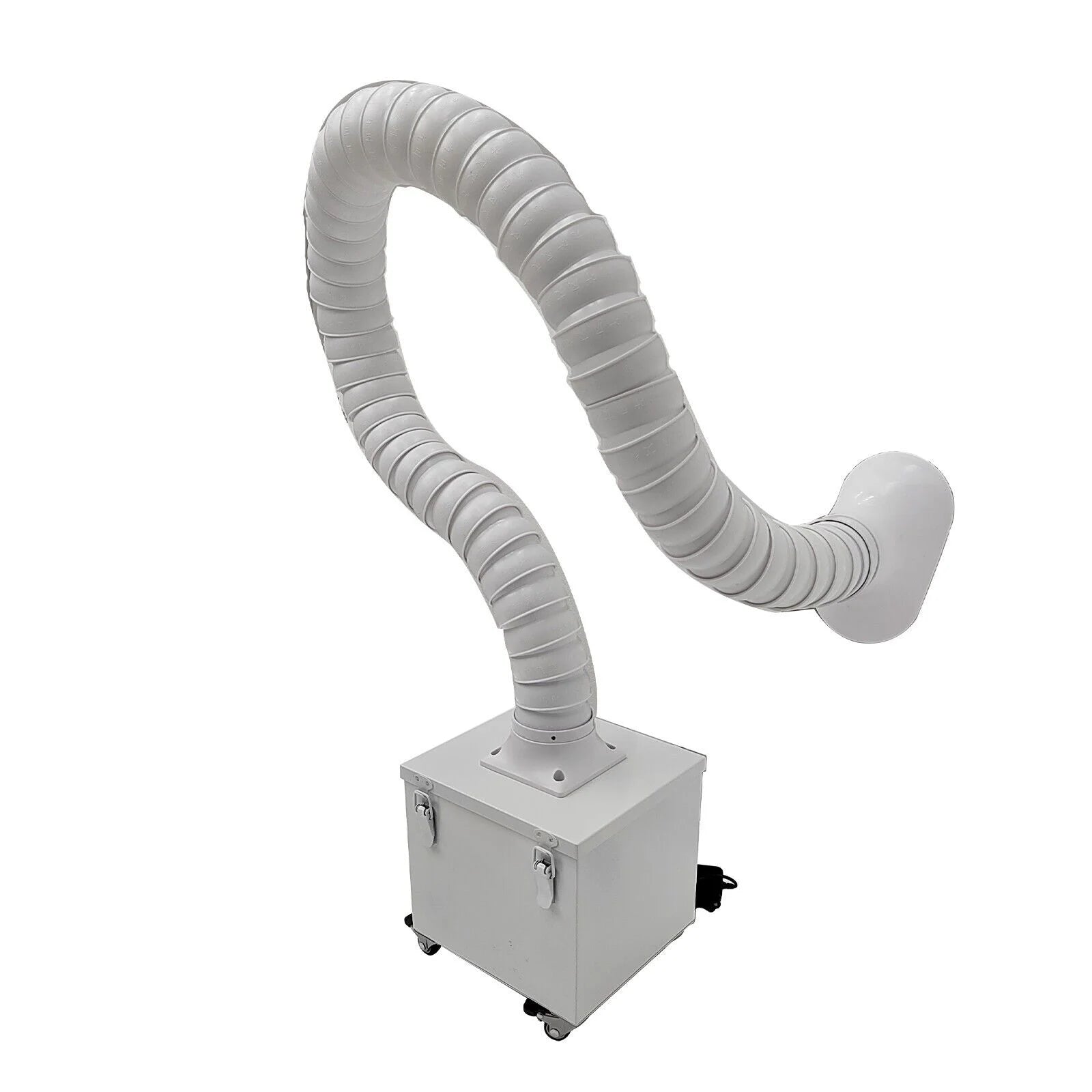 Small Smoke Purifier Mobile Welding Dust Purifier with 4.5Ft Suction Arm Pedal Type for Smoke Purification Treatment 12V