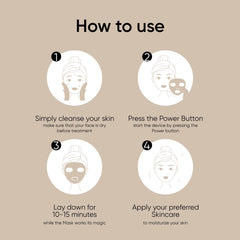 ESTANANA Red Light Therapy Face Mask With 7 Modes
