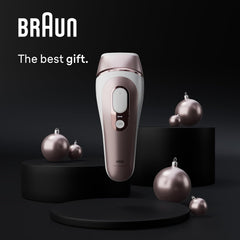 IPL Skin I·Expert, at Home Laser Hair Removal, Holiday Gifts for Women and Men with Free App, Vanity Case, Venus Razor, 4 Smart Heads, PL7387