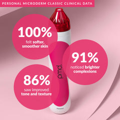 PMD Personal Microderm Classic - At-Home Microdermabrasion Machine with Kit for Face & Body