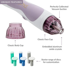 PMD Personal Microderm Classic - At-Home Microdermabrasion Machine with Kit for Face & Body