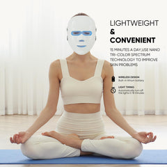 ESTANANA Red Light Therapy Face Mask With 7 Modes