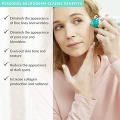 PMD Personal Microderm Classic - At-Home Microdermabrasion Machine with Kit for Face & Body