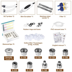 Kendal 3 in 1 Professional Diamond Microdermabrasion Machine