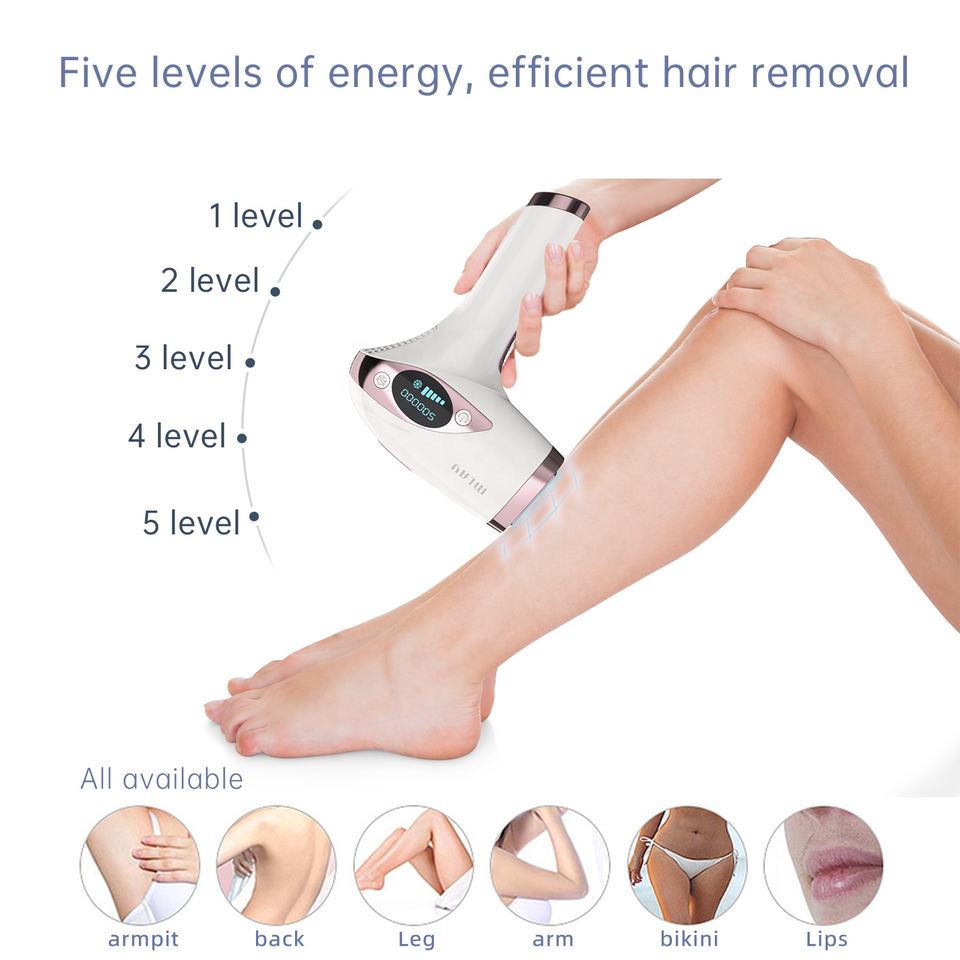 Advanced IPL Hair Removal System with Cooling Function