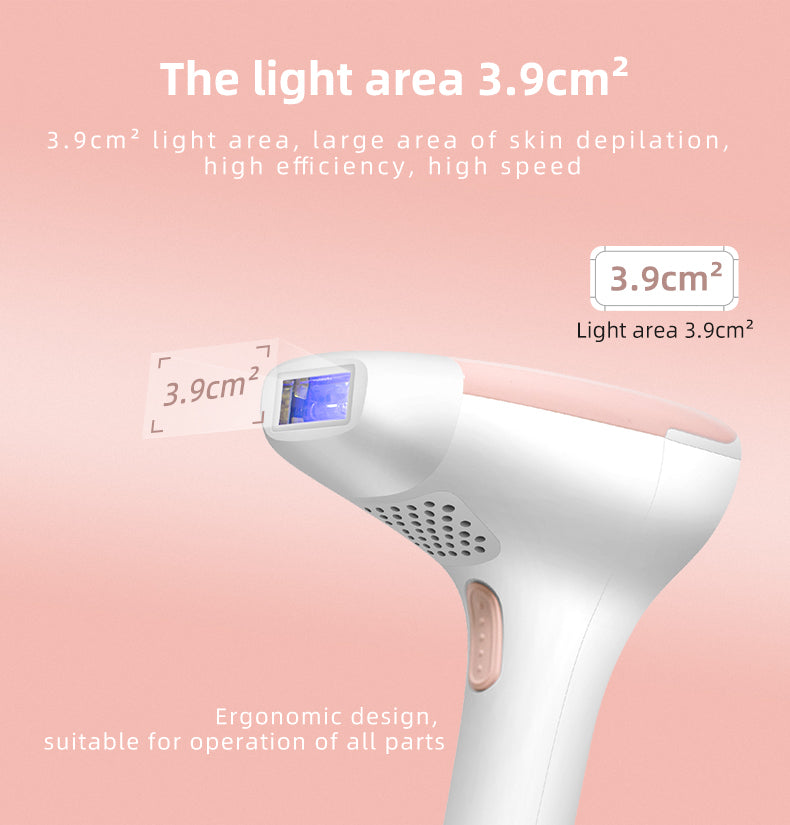 MLAY IPL Hair Removal Device - Safe & Effective Hair Removal