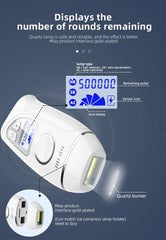 IPL Hair Removal Device T7 - FDA Certified, Safe, Fast Relief