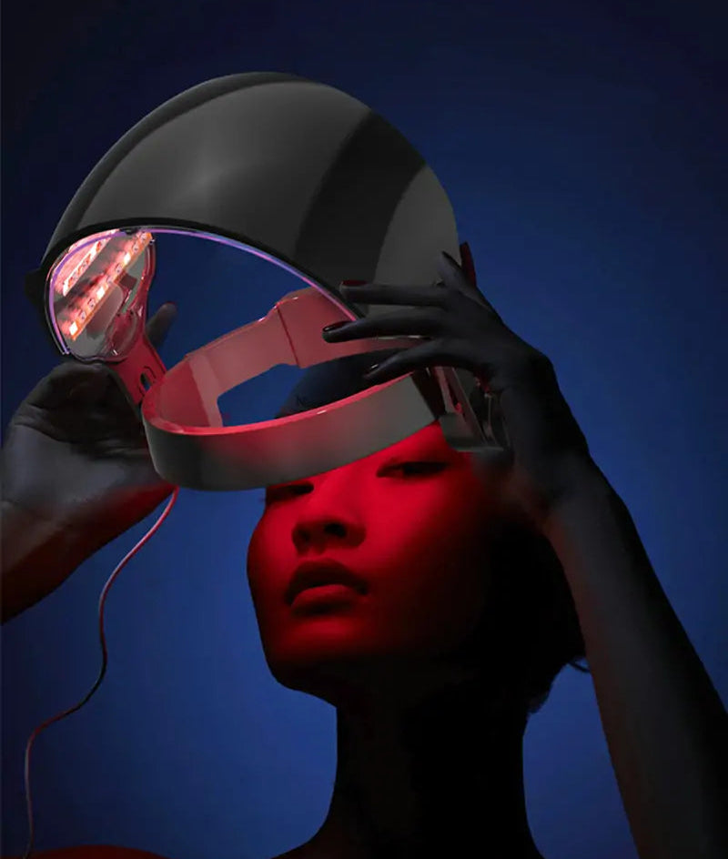 3 Colors LED Face Mask Photon Light Therapy Device for Radiant Skin