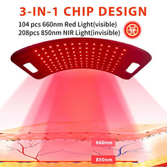 Bracket Style Portable Red Infrared LED Light Therapy Panel