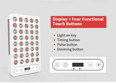 Line9 LED Enhanced Portable 660nm & 850nm Red Light Therapy Lamp