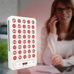 Enhanced Portable 660nm & 850nm Red Light Therapy Lamp