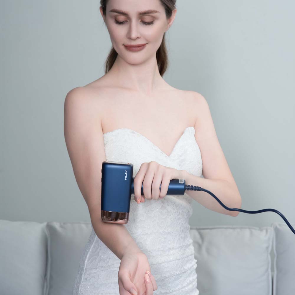 Ultimate IPL Hair Removal System with Ice Cooling Technology