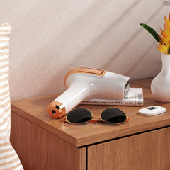 Professional IPL Hair Removal Device with Ice Cooling Feature