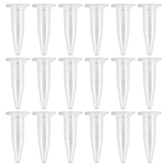1000Pcs Mini Centrifuge Tubes 1.5Ml Raduated Clear Plastic Centrifuge Vials with Flat-Top Snap Cap