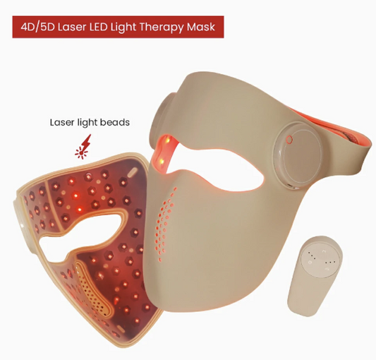 4D LED Silicone Light Therapy Mask