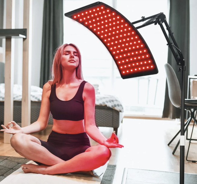 Red & Infrared LED Light Therapy Panel (bracket style)