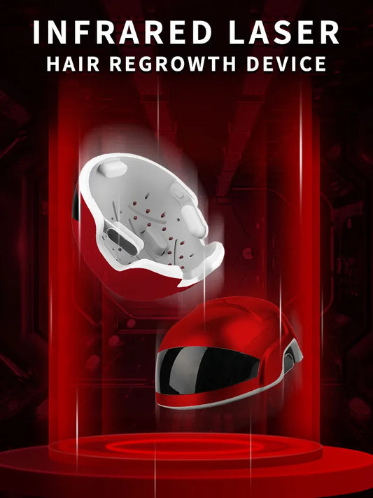 Advanced Red Light Therapy Hair Growth Helmet - Restore Hair Naturally